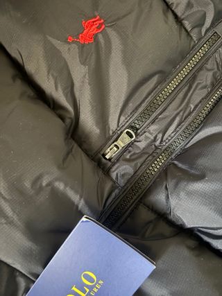 Piumino Ralph Lauren Nero Taglia M