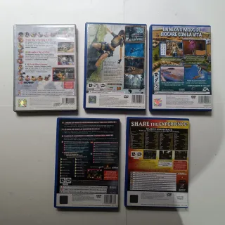 Lotto 10 Giochi PS2 PlayStation 2 Originali