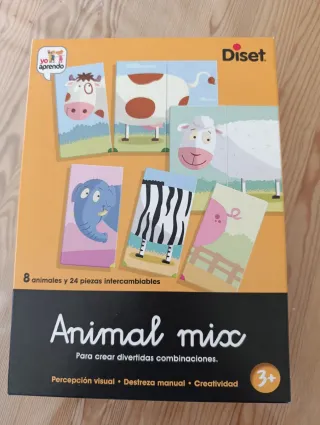 Juego educativo Animal Mix Diset