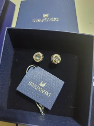 Pendientes Swarovski Angelic Azules