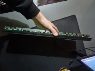 Teclado PC Retroiluminado Púrpura