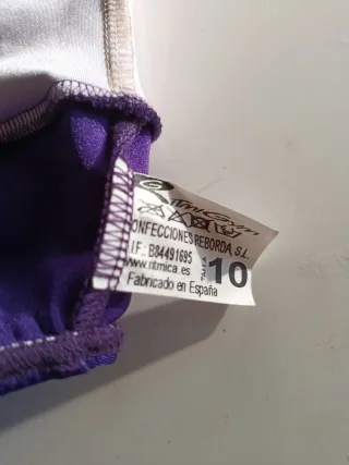 Maillot Gimnasia Rítmica Lila y Rosa