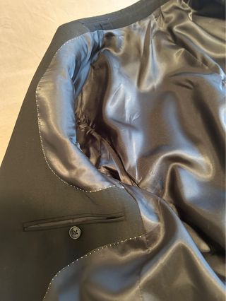 Giacca uomo sartoriale nera