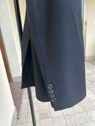 Giacca uomo sartoriale nera