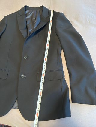 Giacca uomo sartoriale nera