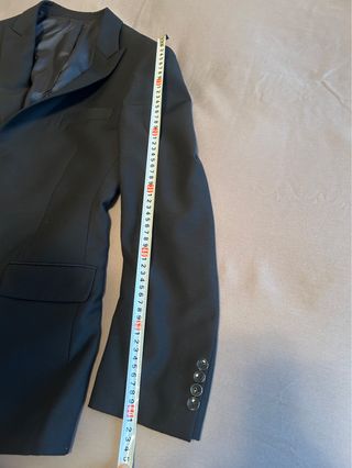 Giacca uomo sartoriale nera