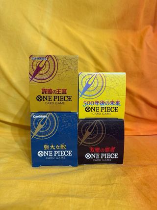Card Game One Piece Box Manga Bandai Luffy Zoro