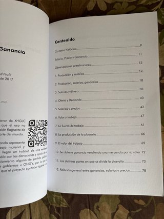 Salario,precio y ganancia