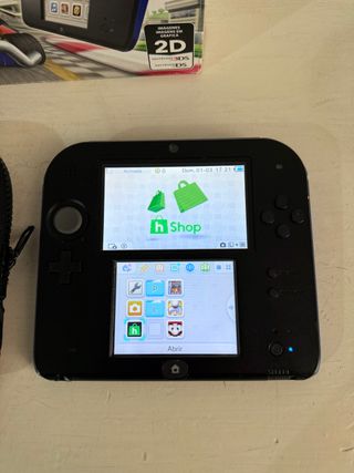 Nintendo 2DS con HShop