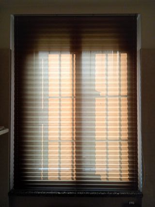 Tenda plissettata bella ed elegante