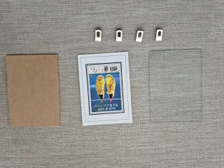 Marcos de fotos cristal 13x18 cm, 18 unidades.