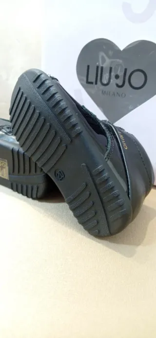 Scarpette Liu Jo bimba nere glitter