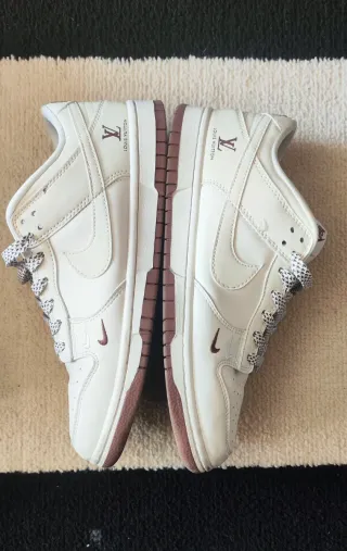 Nike Dunk LV Branco e Castanho