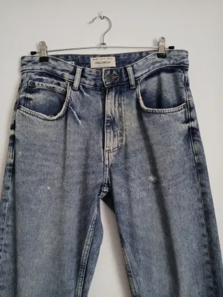Vaqueros Pull&Bear straight vintage talla 38