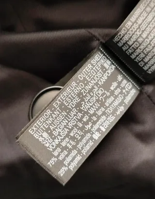 Abrigo Lana Zara Negro