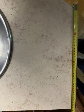 Mueble lavabo madera y metal