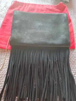 Bolso Carolina Herrera Piel Negro Dorado