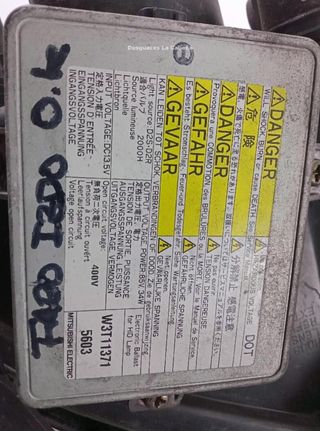 Faro izquierdo mazda 3 (bk) 1.6 di turbo 20990633