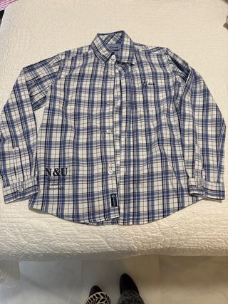 Camisa de cuadros niño