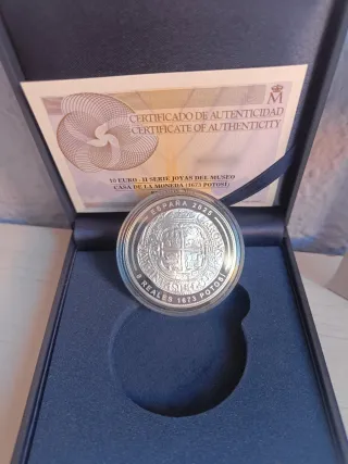 Moneda 10€ Plata PROOF - Joyas del Museo (Potosí)