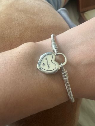 Pulsera Pandora Disney Parks Corazón Castillo