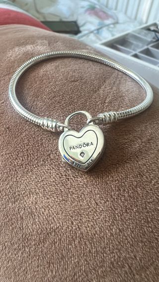 Pulsera Pandora Disney Parks Corazón Castillo