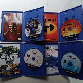 Lotto 9 Giochi PS2 PlayStation 2 Originali