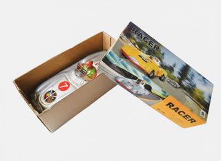 COCHE DE HOJALATA DE COLECCION RACER MS 638