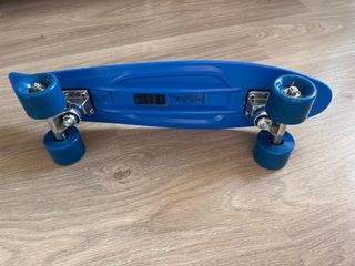 Skate HUDORA Retro Azul Nuevo