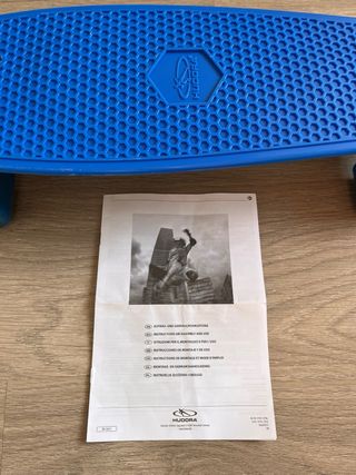 Skate HUDORA Retro Azul Nuevo