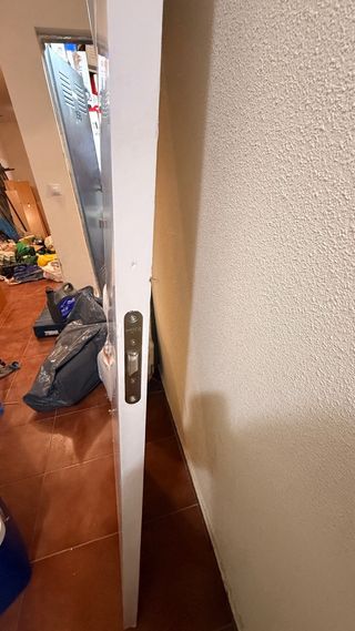 Puerta habitación blanca izquierda 62,5 Ancho