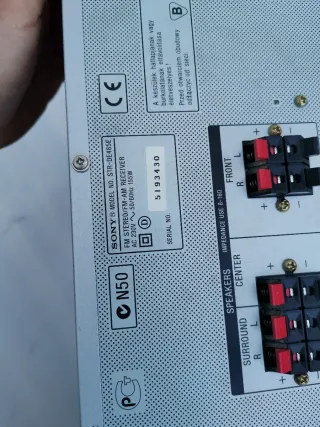 Amplificador Sony STR-DE485E Plata