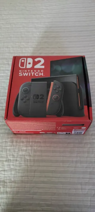 Nintendo Switch 2 Negro/Naranja