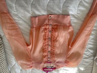 Chaquetilla Zara boda rosa