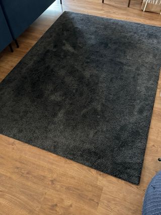 Alfombra Ikea STOENSE Gruesa Gris