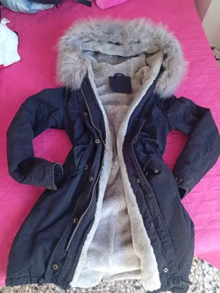 Chaqueta 3/4 con pelo