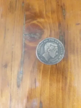 Moneda Alfonso XII 1877