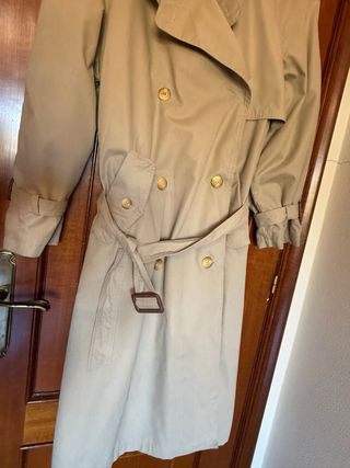 Gabardina Beige Mujer