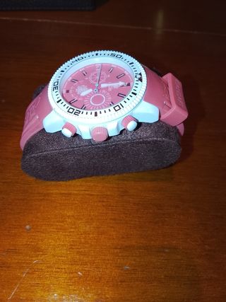 Reloj CALGARY Mujer Rosa y Blanco