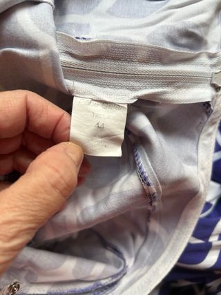 Traje de Flamenca Morado y Blanco