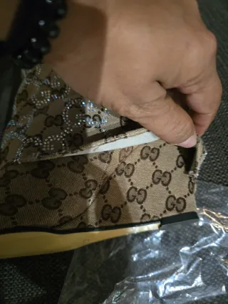 Botas Gucci Marrones y Doradas