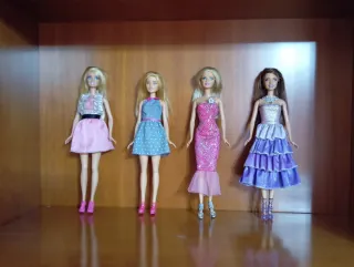 Barbies Vestidos Fiesta lote 4