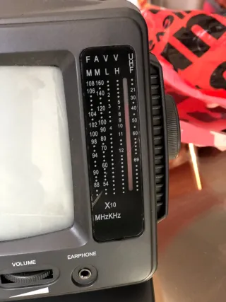 Mini TV Blanco y Negro Silvan