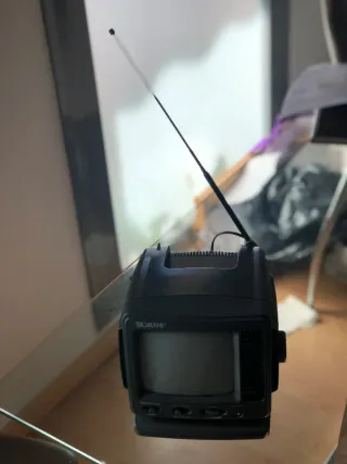 Mini TV Blanco y Negro Silvan