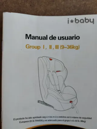 Silla de coche negra