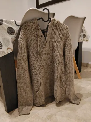 Jersey de punto con capucha Talla M