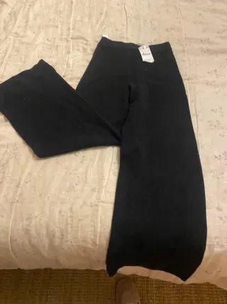 Pantalón Legging Stradivarius Negro