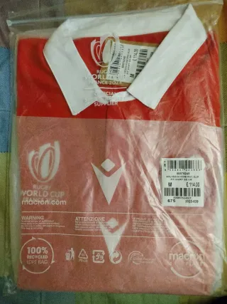 Camiseta rugby gales Slim fit M Original