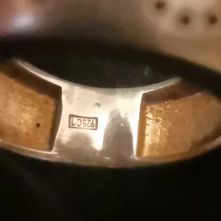 Anello argento Love con stelle