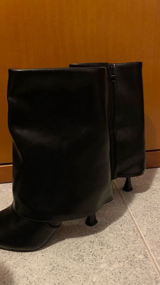 Stivali con tacco neri